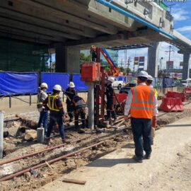 งานรถไฟฟ้า เสาเข็มสปันไมโครไพล์ เสาเข็มไอ ไอไมโครไพล์ (1)