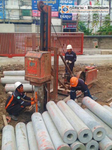 เสาเข็มไอ ไอไมโครไพล์ I-Micropile